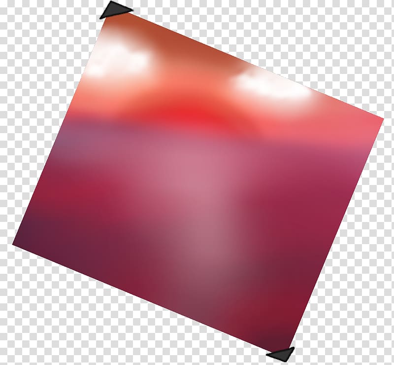 Rectangle, red sunset transparent background PNG clipart