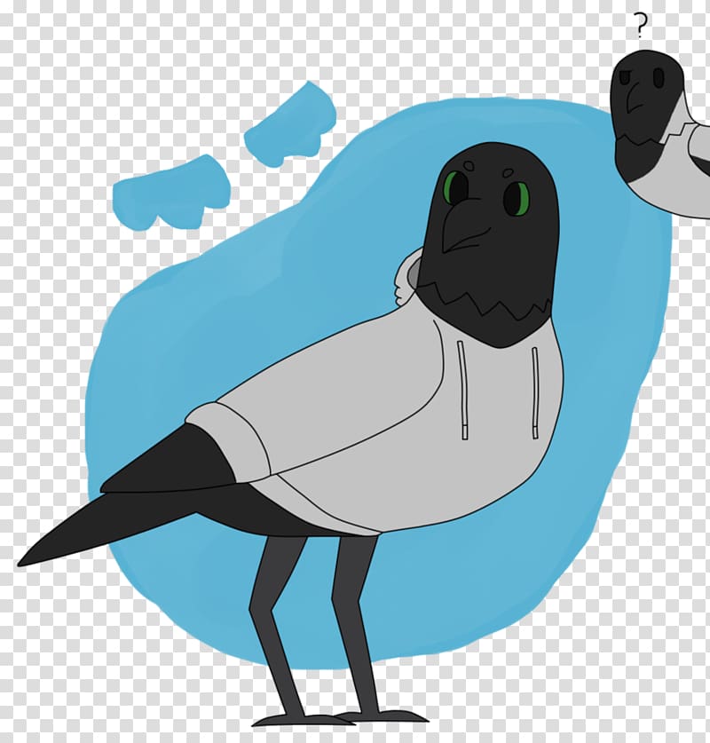 Illustration Fauna Marine mammal Product design, hooded crow transparent background PNG clipart