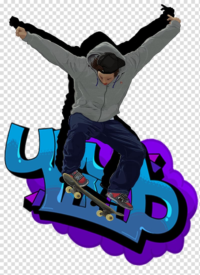 Skateboarding Graffiti Roller skating Character, skate transparent background PNG clipart
