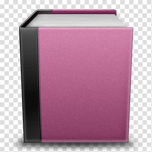 Book Hardcover , Pink book transparent background PNG clipart