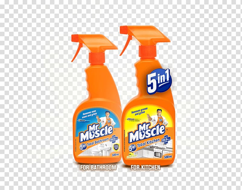 Household Cleaning Supply Mr Muscle, kitchen clean transparent background PNG clipart