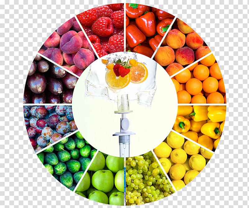 Color wheel Fruit Healthy diet, fruits and vegetables daquan transparent background PNG clipart