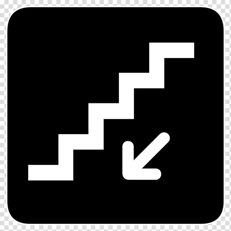 Stairs Sign Building Symbol, escalator transparent background PNG clipart