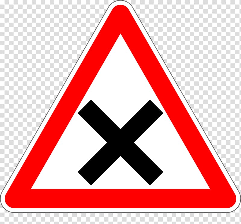 Priority signs Traffic sign Warning sign The Highway Code, road transparent background PNG clipart