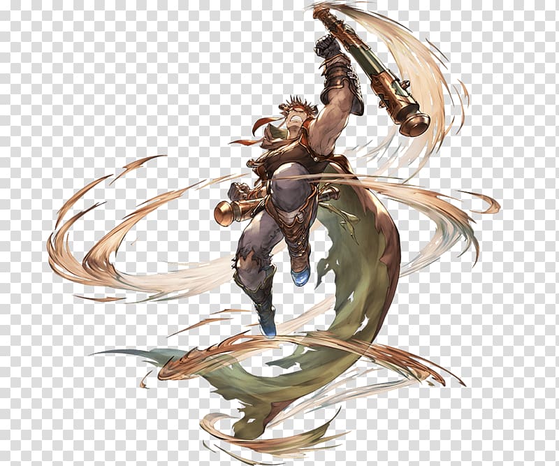 Granblue Fantasy Tonfa GameWith Cygames, Hideo transparent background PNG clipart