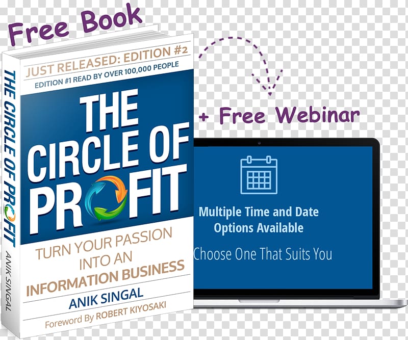 The Circle of Profit: How to Turn Your Passion Into $1 Million The Circle of Profit, Edition #2: How to Turn Your Passion Into $1 Million Business Entrepreneurship Book, robert kiyosaki transparent background PNG clipart