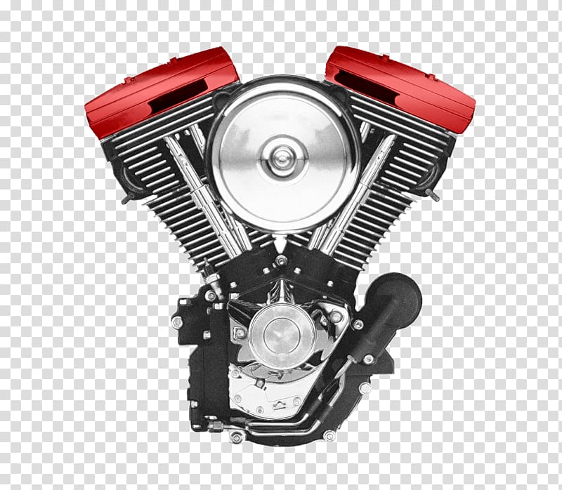 Harley-Davidson Evolution engine Motorcycle V-twin engine Softail, motorcycle transparent background PNG clipart