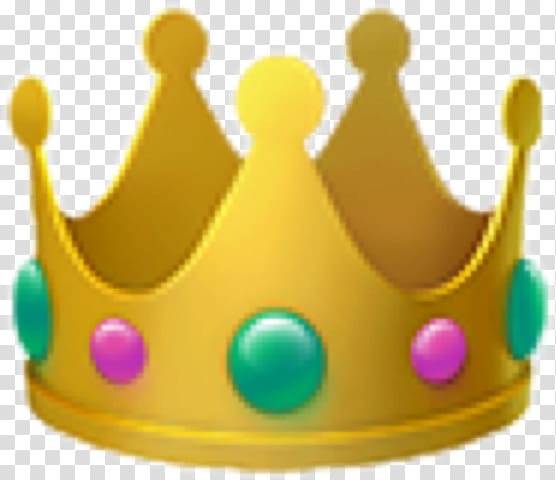 Queen\'s Crown Emoji iPhone iOS 11, Emoji transparent background PNG clipart