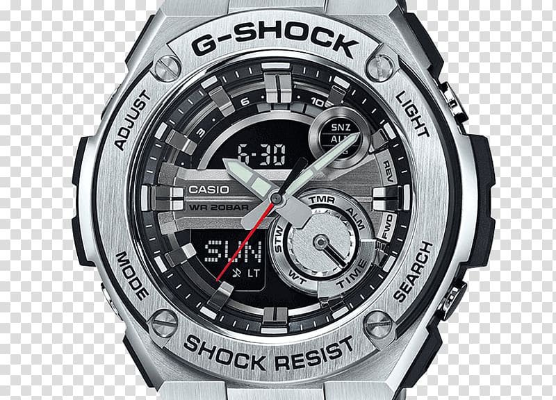 Master of G G-Shock Shock-resistant watch Casio, gst transparent background PNG clipart
