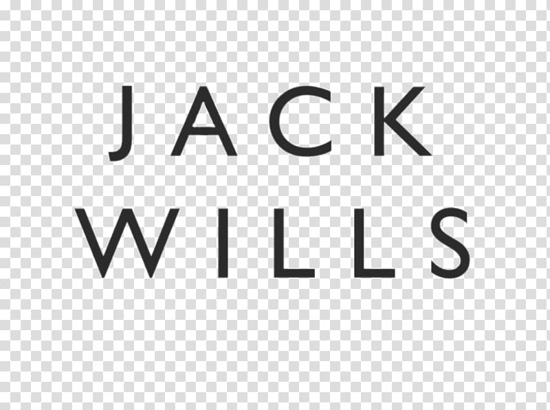 Jack Wills text typed on black background, Jack Wills Logo transparent  background PNG clipart