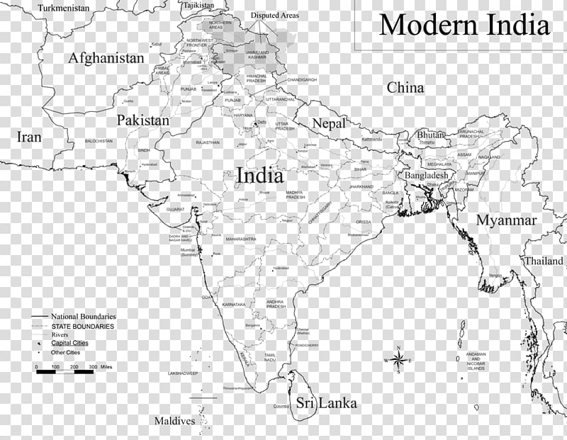 Partition of India Radcliffe Line Map Bangladesh, map transparent background PNG clipart