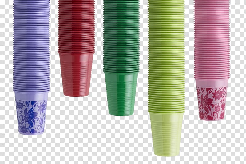 Plastic cup Disposable cup Table-glass, disposable cups transparent background PNG clipart