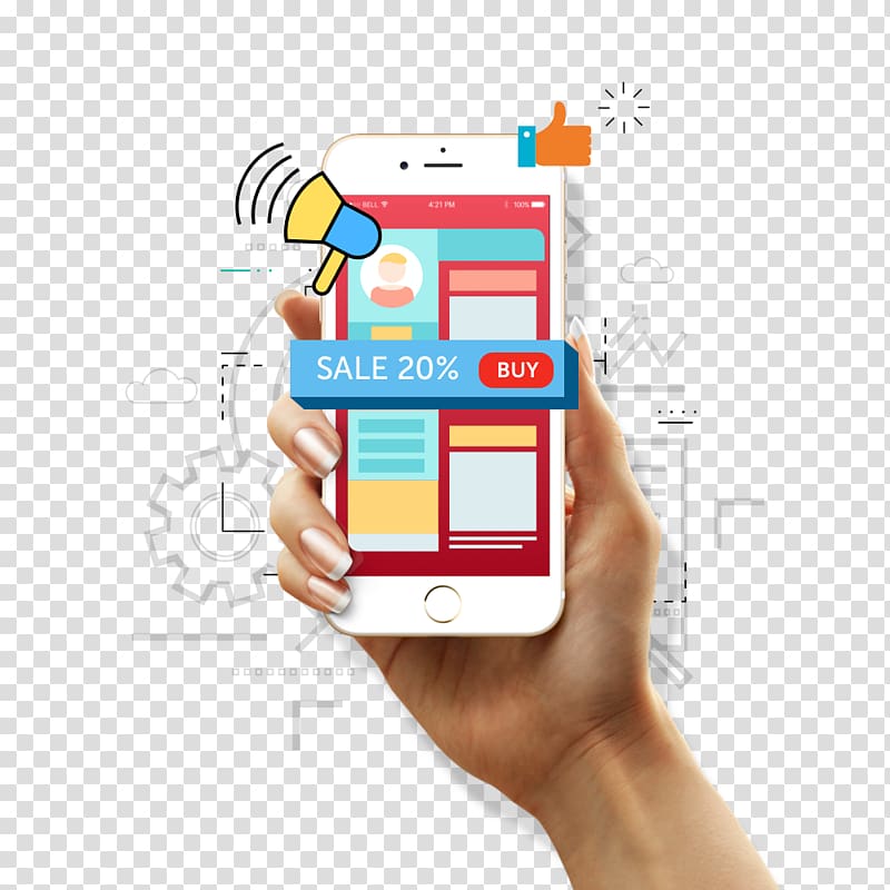 Mobile Phones Videotelephony Handheld Devices, Offer Banner transparent background PNG clipart