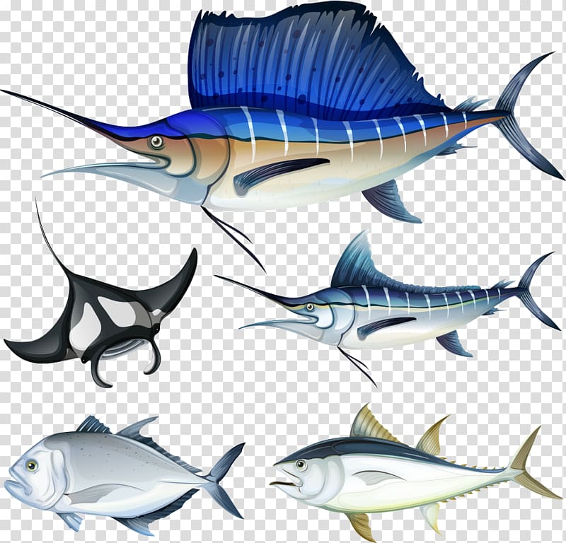 Fish hook Illustration, seabed fish transparent background PNG clipart