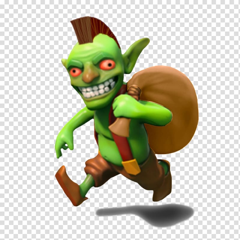 Clash of Clans Goblin Clash Royale Boom Beach Video game, Clash of Clans transparent background PNG clipart