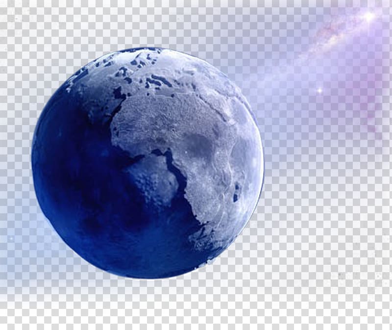 planet digital illustration, Earth Planet , Deep Blue Planet transparent background PNG clipart
