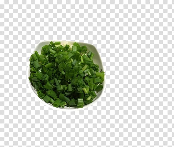 Dish Condiment Cuisine Allium fistulosum, A small dish of green onion transparent background PNG clipart