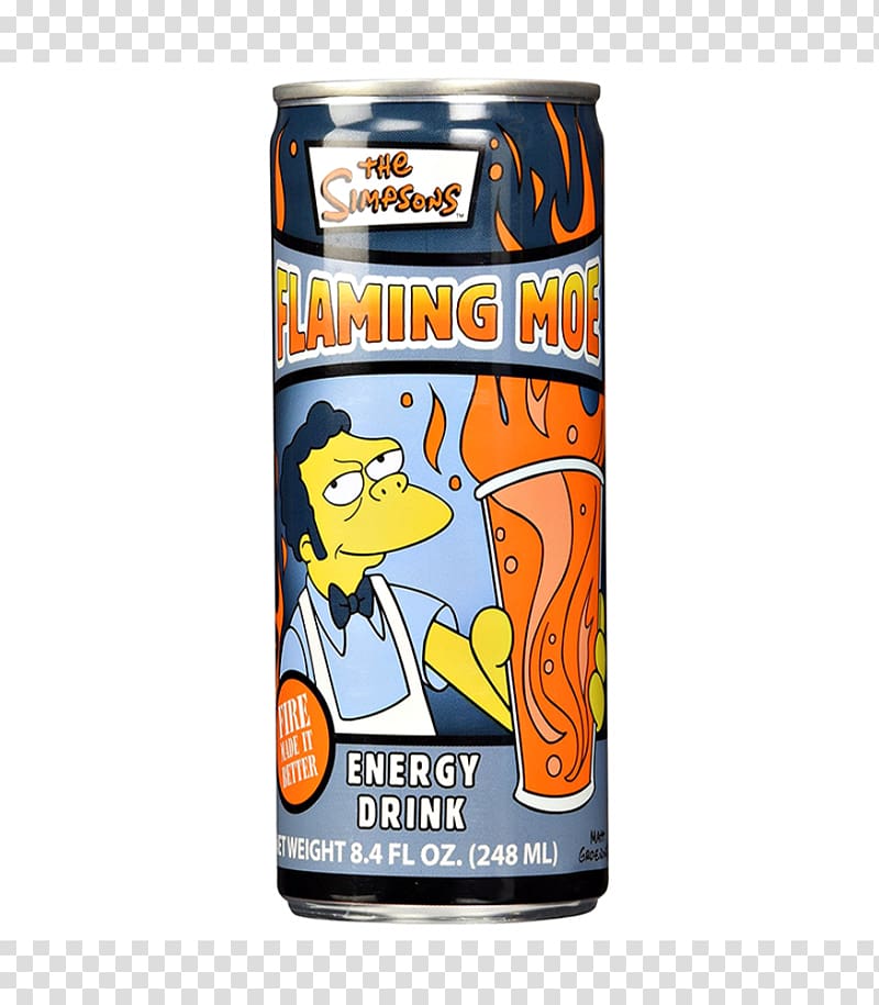 Energy drink Homer Simpson Fizzy Drinks Bart Simpson Flaming Moe's, Bart Simpson transparent background PNG clipart