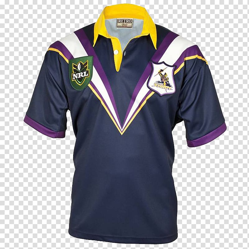 Melbourne Storm T-shirt Jersey 2017 NRL season Hoodie, cricket jersey transparent background PNG clipart