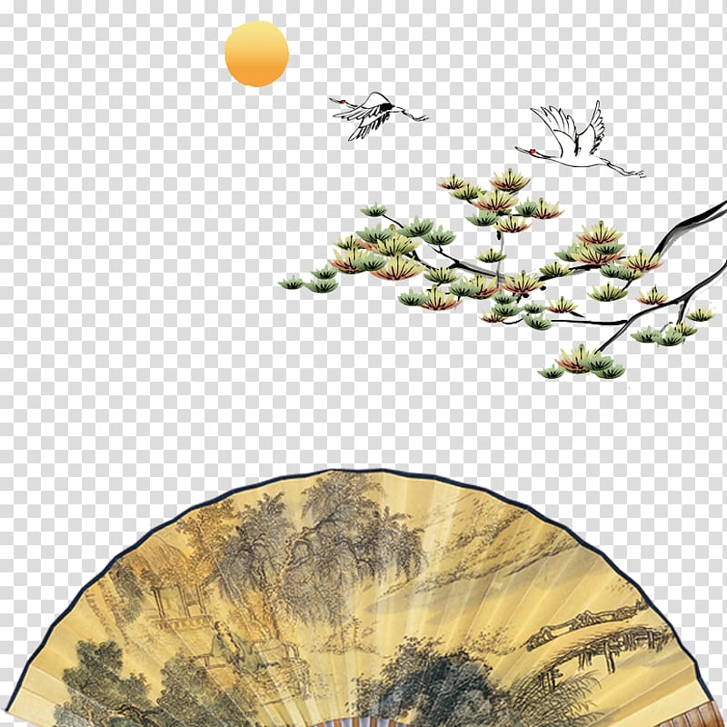 Chinese cuisine, China Creative Wind transparent background PNG clipart