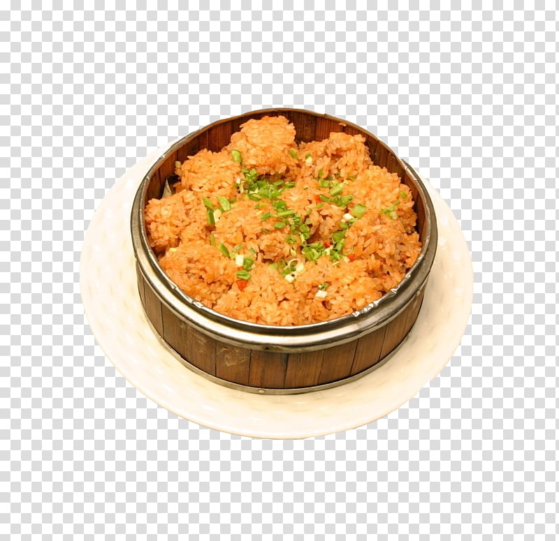 Indian cuisine Spare ribs Chinese cuisine Rice Steaming, Steamed pork ribs with glutinous rice flour transparent background PNG clipart