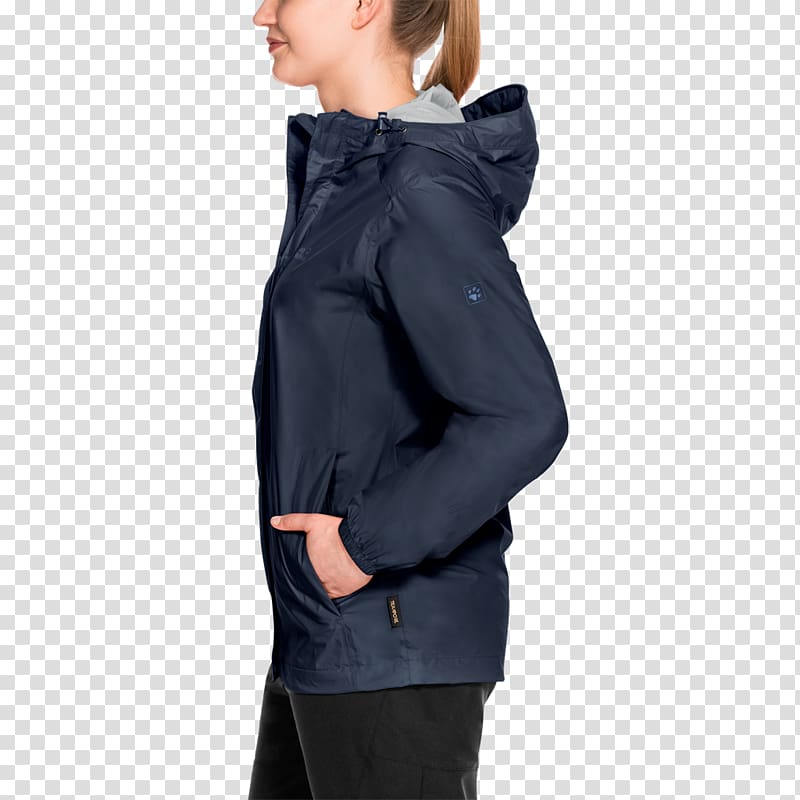 Jacket Hoodie Cloudburst Jack Wolfskin, jacket transparent background PNG clipart