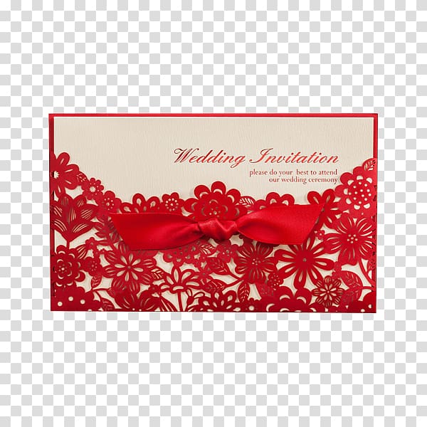Wedding invitation Double Happiness Chinese marriage Gift, Wedding Wedding Invitations transparent background PNG clipart