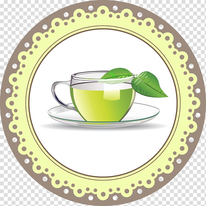 Mandala Pixabay Illustration, Green tea material transparent background PNG clipart