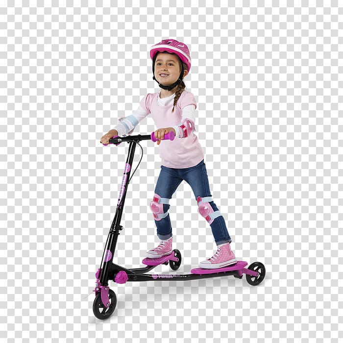 Kick scooter Yvolution Y Velo Bicycle Car, scooter transparent background PNG clipart