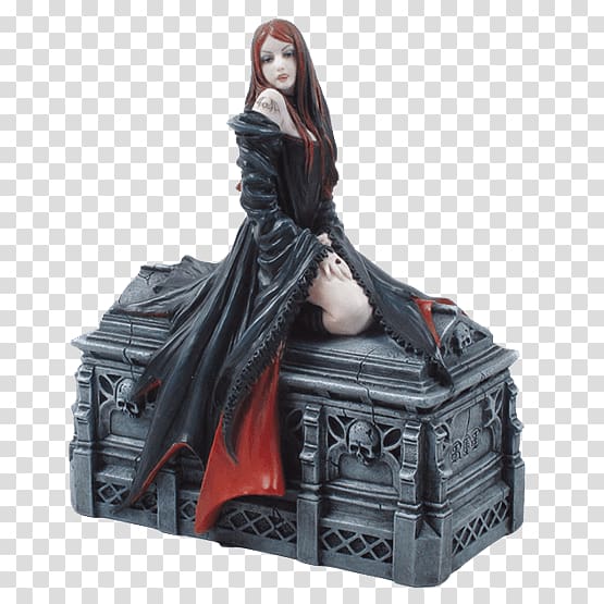 Vampire Statue Figurine Fairy Gothic fiction, carved leather shoes transparent background PNG clipart
