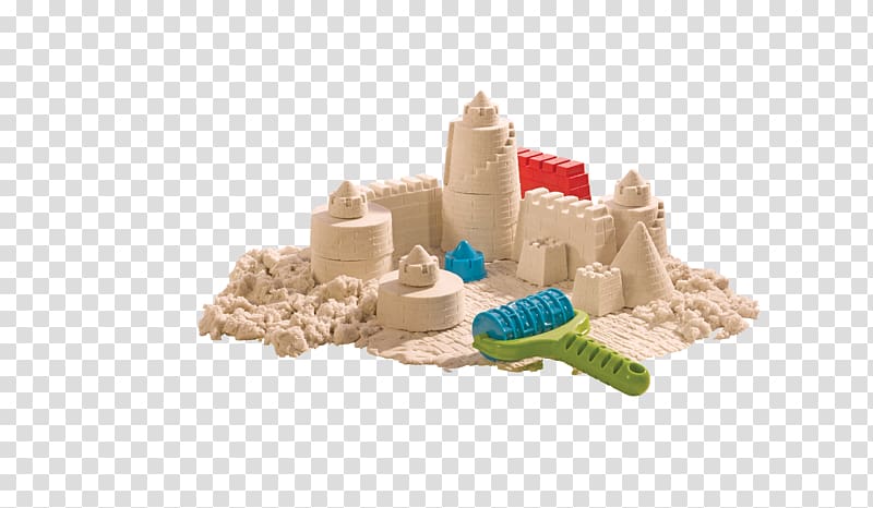 Kinetic Sand Magic sand Game Goliath Toys, sand castle transparent background PNG clipart