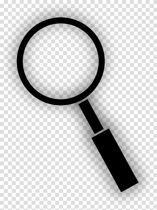 Drawing Magnifying glass , Private Investigator transparent background PNG clipart