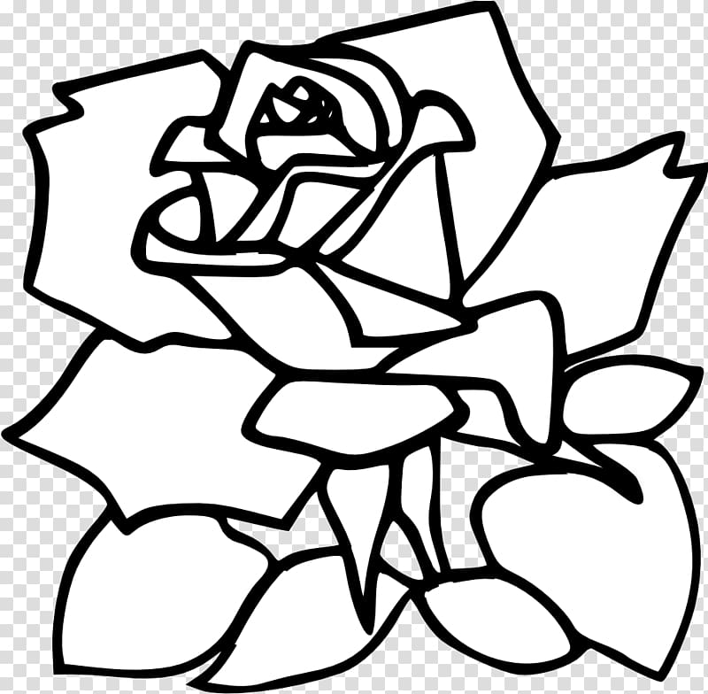 Rose Drawing , Gambar Tato Bunga Simpel transparent background PNG clipart