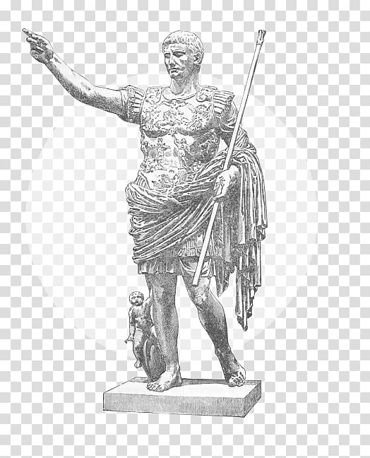 Ancient Rome Augustus of Prima Porta 0 1st century BC, Julia Domna transparent background PNG clipart