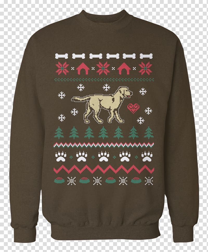 Siberian Husky Christmas jumper Dachshund T-shirt Sweater, Labrador Dog transparent background PNG clipart