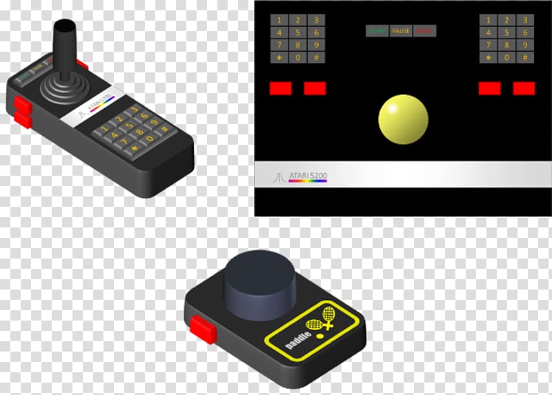 Missile Command Atari 5200 Intellivision Paddle, paddle transparent background PNG clipart