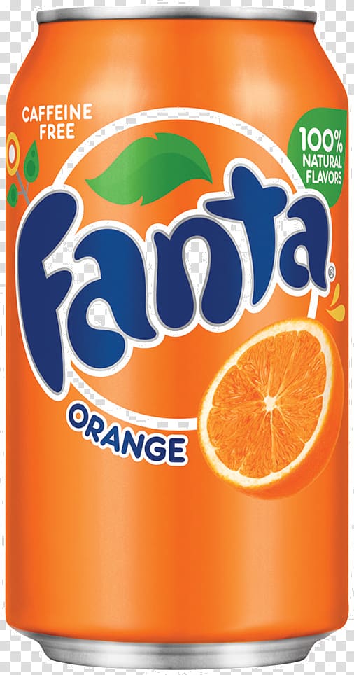 Fanta Fizzy Drinks Coca-Cola Orange soft drink Orange juice, coca cola transparent background PNG clipart