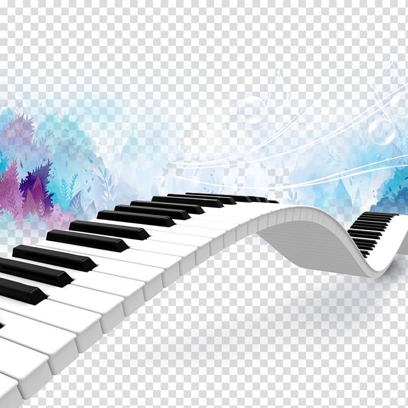 Electronic keyboard Piano Musical keyboard Microphone, music transparent background PNG clipart