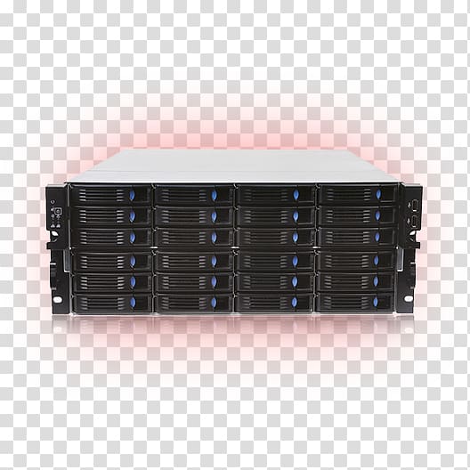 Disk array Serial Attached SCSI Computer Servers Hard Drives Low Profile, Network storage transparent background PNG clipart