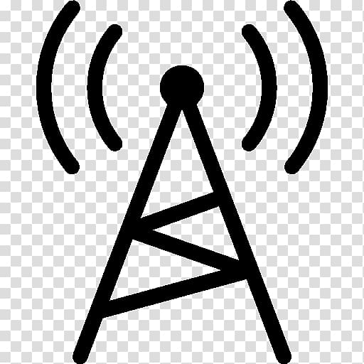 Computer Icons Telecommunications tower Radio, signal transparent background PNG clipart