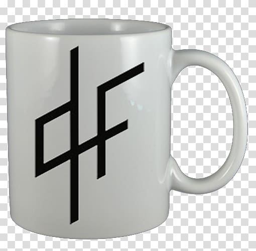 J\'suis QLF PNL MMZ Logo, white mug transparent background PNG clipart