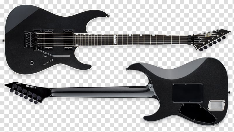 ESP M-II ESP Kirk Hammett Seven-string guitar ESP LTD KH-202 ESP Guitars, electric guitar transparent background PNG clipart