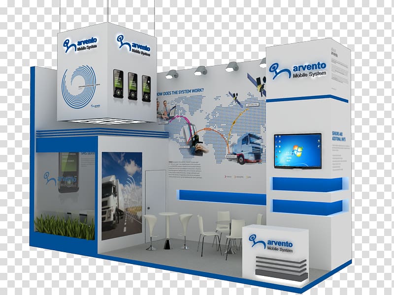 World\'s fair Exhibition Arvento Mobile Systems Stand Dubai, exhibition stand design transparent background PNG clipart