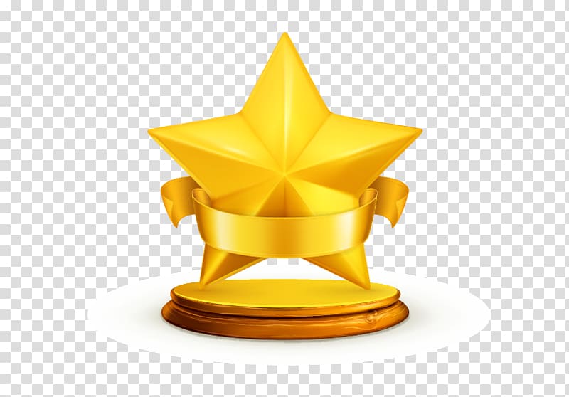 Award , Five-pointed star medal transparent background PNG clipart