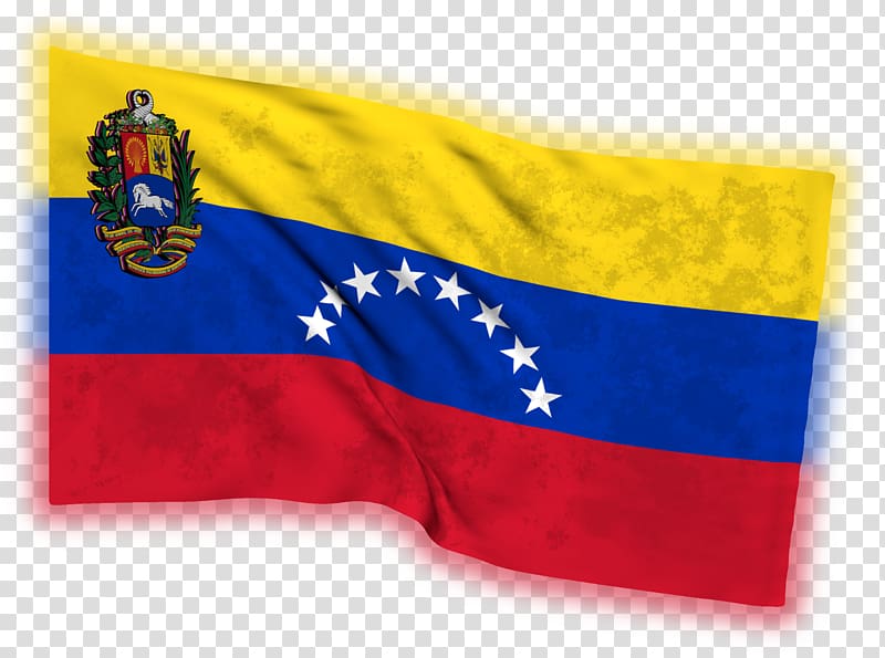 Flag of Venezuela Coat of arms of Venezuela National flag, digital paint transparent background PNG clipart