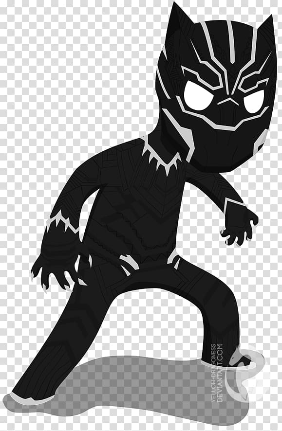 Black Panther Bucky Barnes Cat Art Marvel Cinematic Universe, black panther transparent background PNG clipart