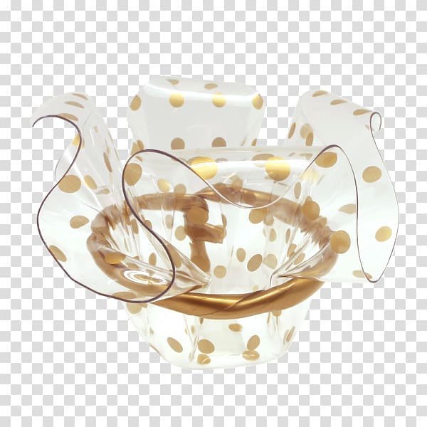 Tableware Porcelain Coffee cup Ceramic, GOLD DOTS transparent background PNG clipart