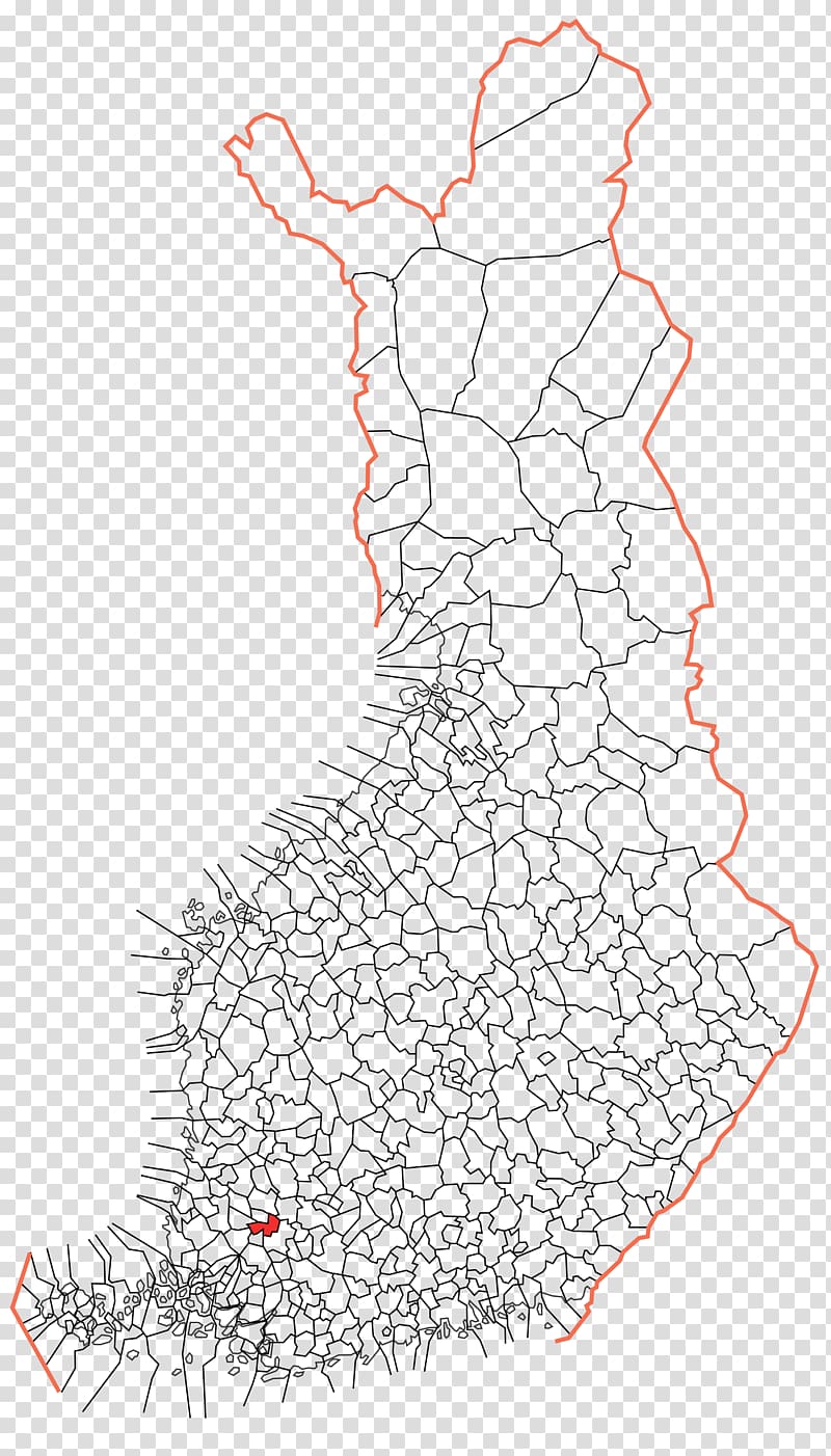 Kaustinen Map Municipality Finnish language Administrative division, map transparent background PNG clipart