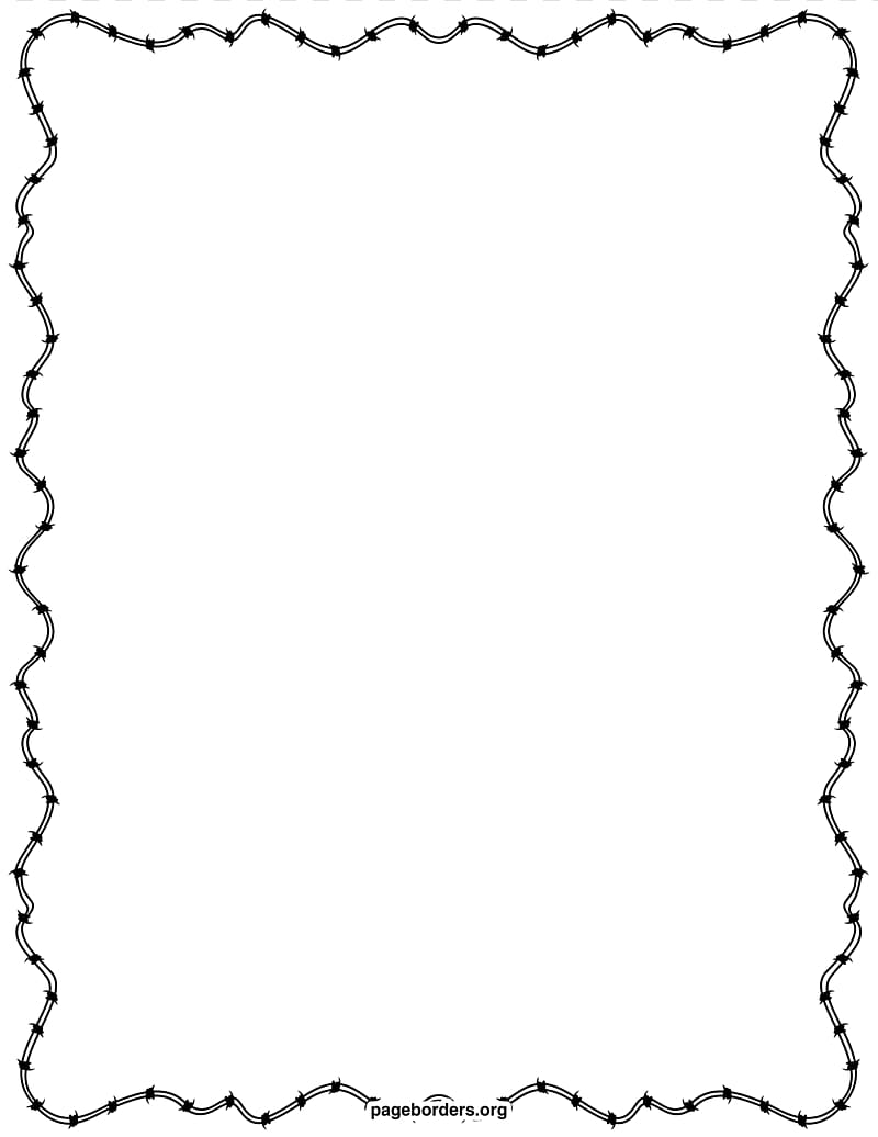 Barbed wire , Barbwire Border transparent background PNG clipart