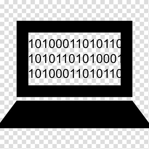 Binary code Laptop Computer Icons Encapsulated PostScript, binary code transparent background PNG clipart